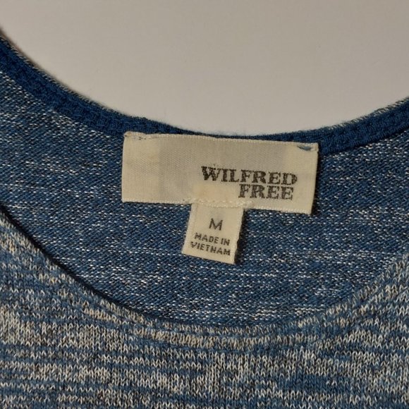 Wilfred Free Heathered Blue Swing Tank Top - Size M - Picture 3 of 4